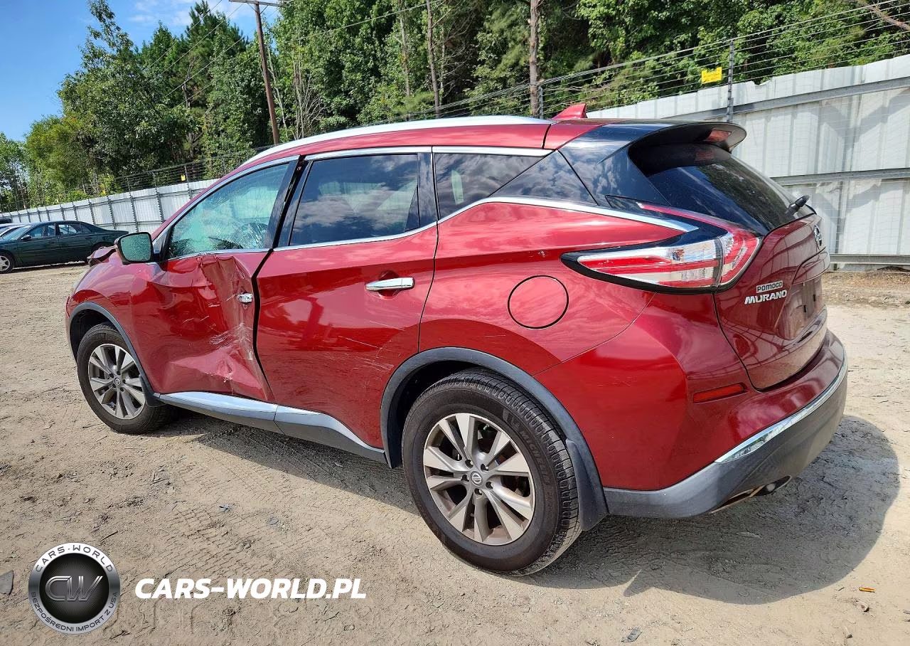 2018 Nissan Murano Sl VIN:5N1AZ2MH3JN181939 - 2