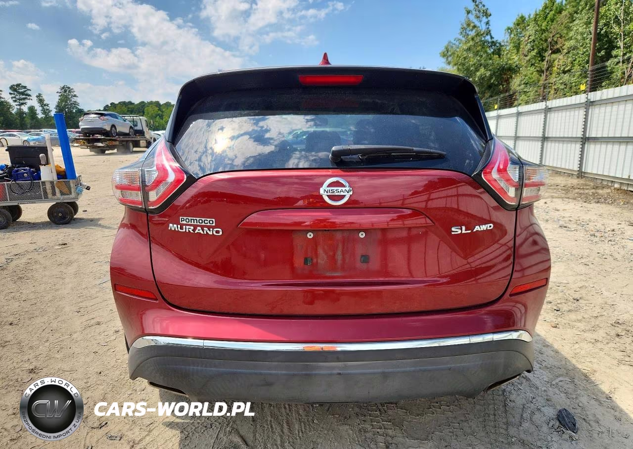 2018 Nissan Murano Sl VIN:5N1AZ2MH3JN181939 - 6