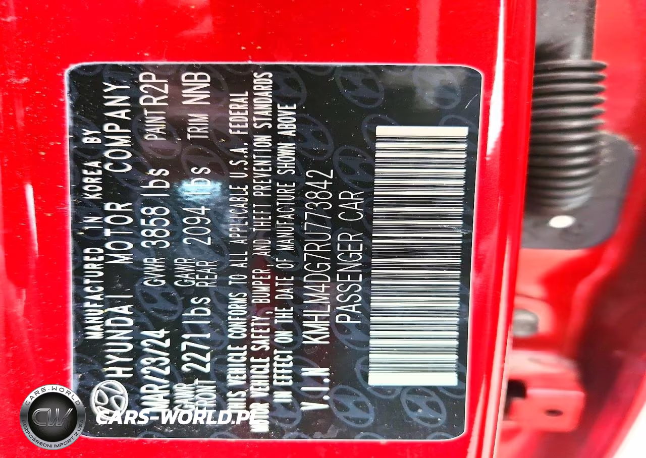 2024 Hyundai Elantra Sel VIN:KMHLM4DG7RU773842 - 12