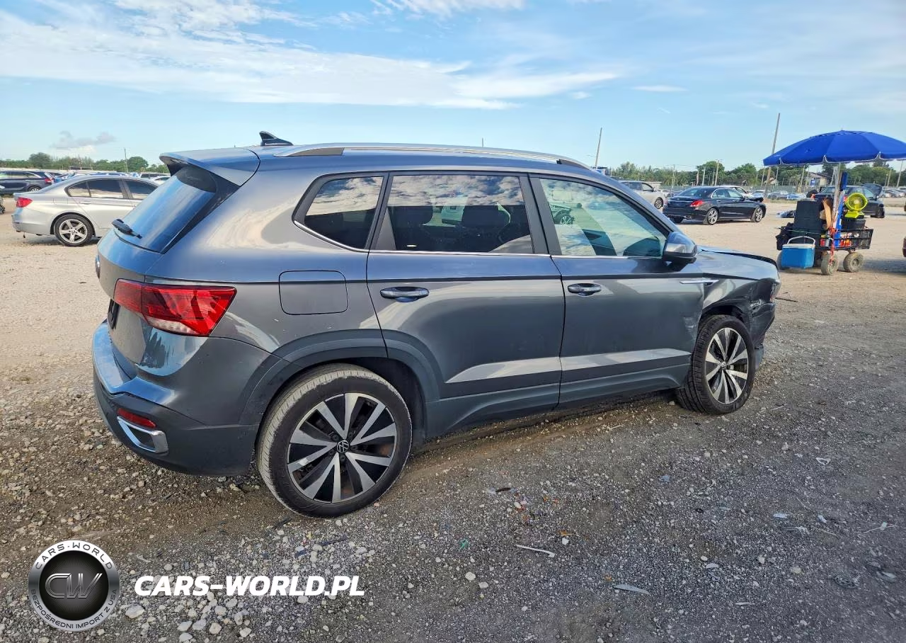 2022 Volkswagen Taos Se VIN:3VVTX7B2XNM004160 - 3