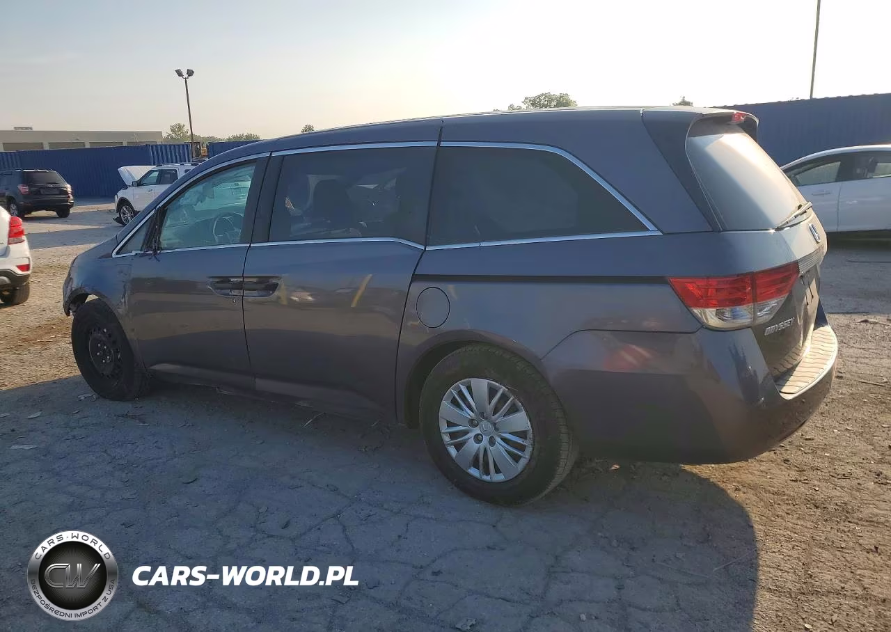 2015 Honda Odyssey Lx VIN:5FNRL5H22FB118126 - 2
