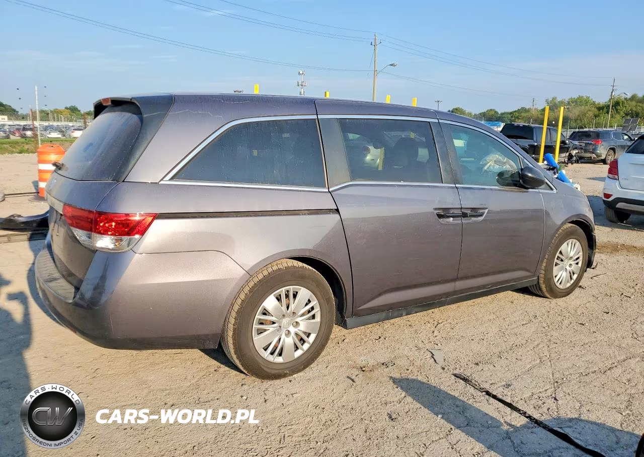 2015 Honda Odyssey Lx VIN:5FNRL5H22FB118126 - 3