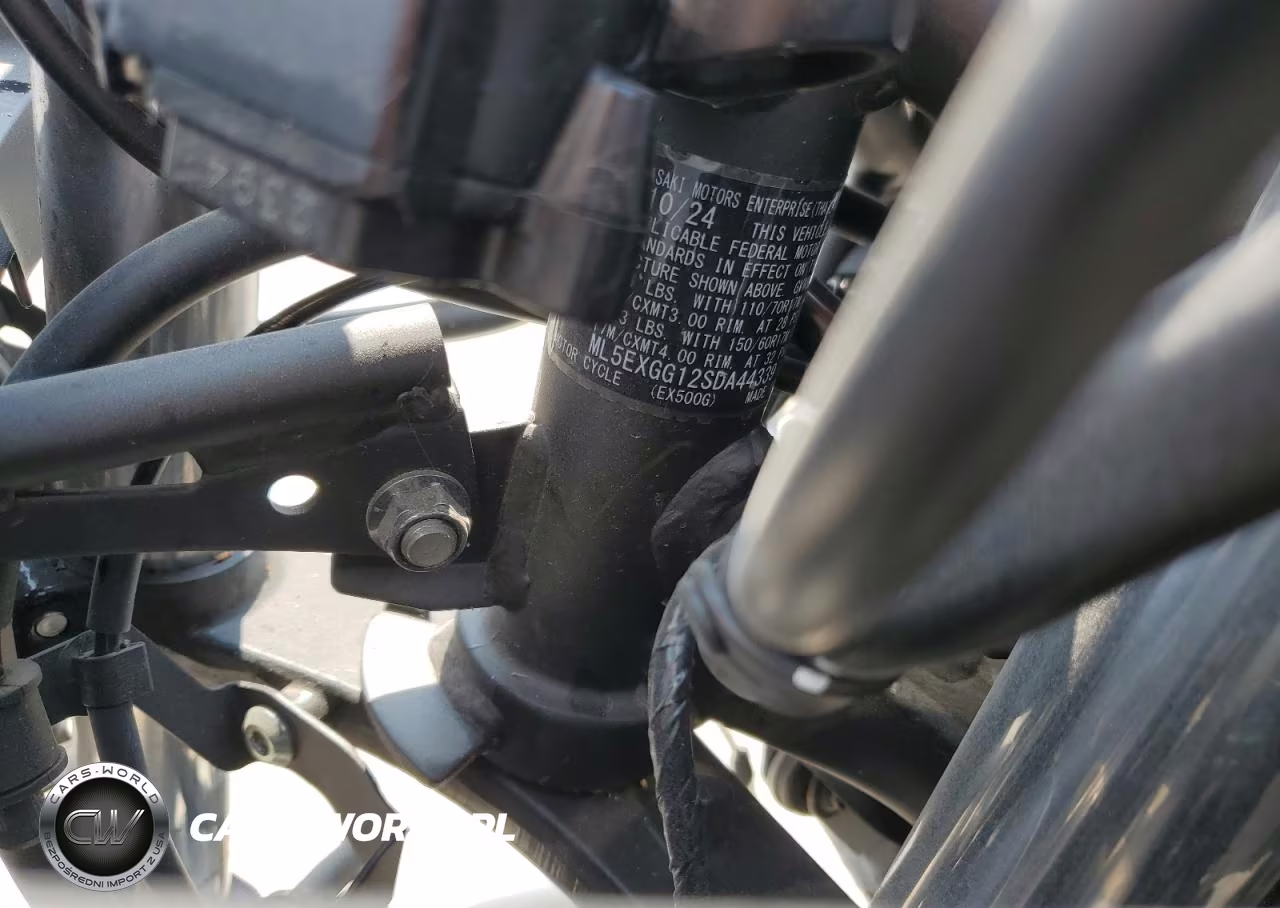 2025 Kawasaki Ex500 VIN:ML5EXGG12SDA44339 - 9