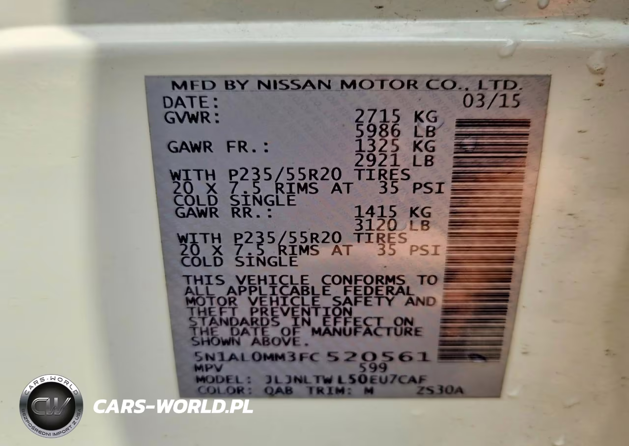 2015 Infiniti Qx60 Base VIN:5N1AL0MM3FC520561 - 13