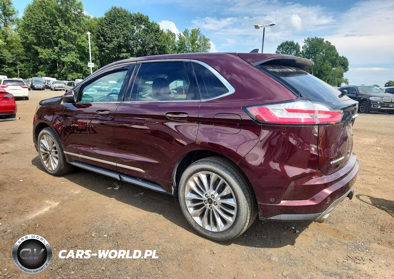 2021 Ford Edge Titanium VIN:2FMPK4K94MBA28461 - 2