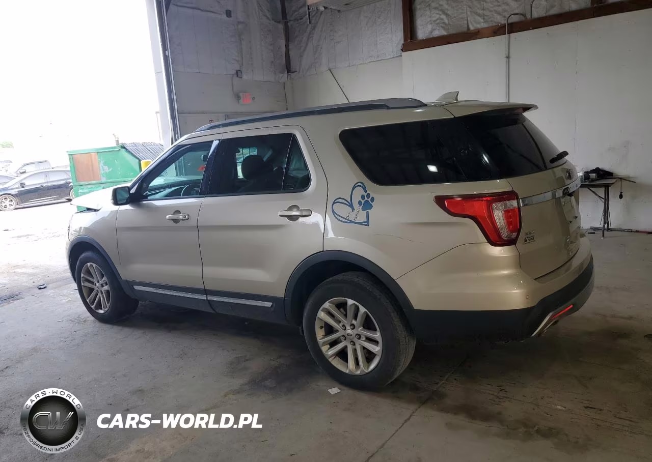 2017 Ford Explorer Xlt VIN:1FM5K7DH2HGA41950 - 2