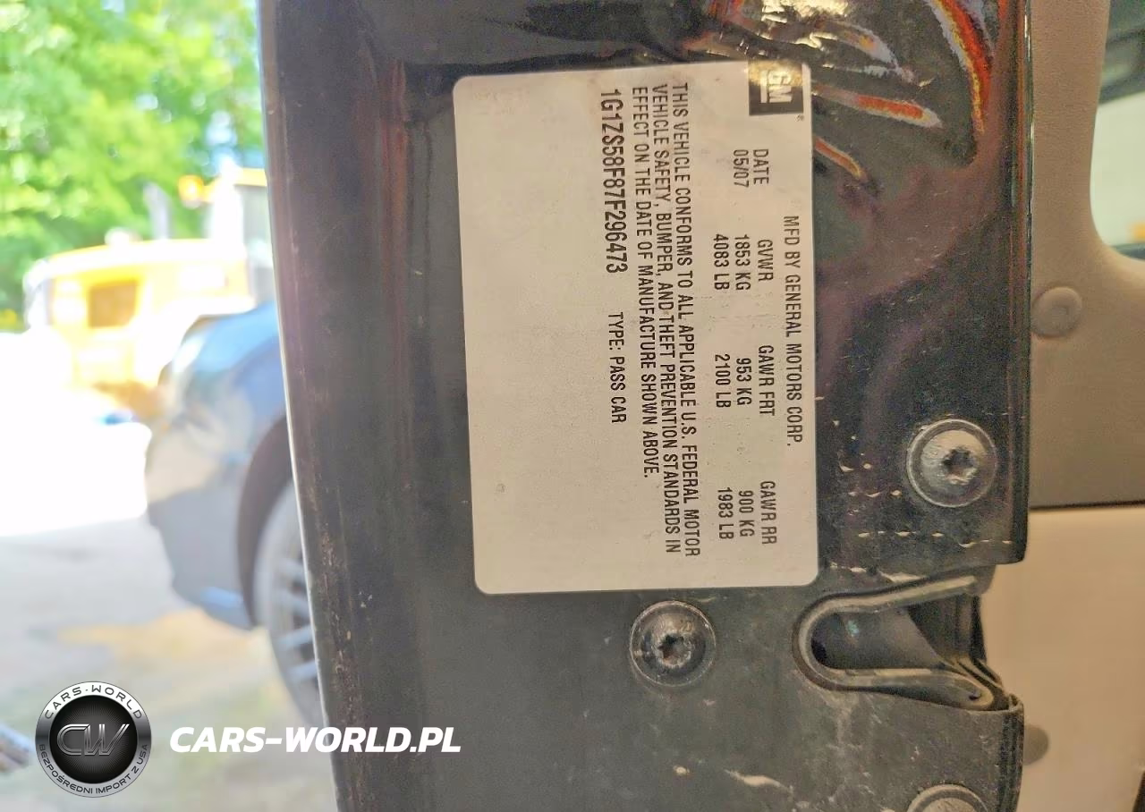 2007 Chevrolet Malibu Ls VIN:1G1ZS58F87F296473 - 12
