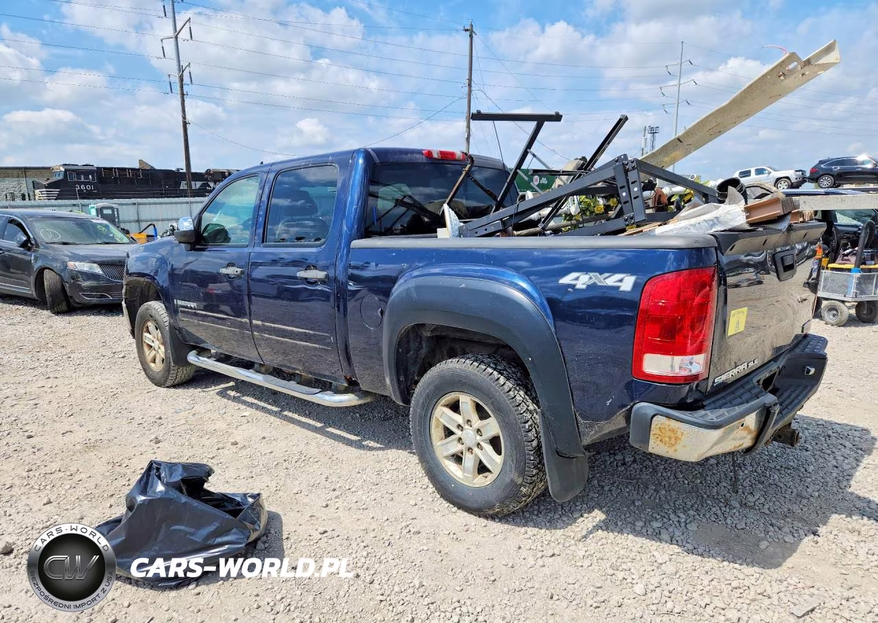 2008 GMC Sierra K1500 VIN:2GTEK13MX81190751 - 2