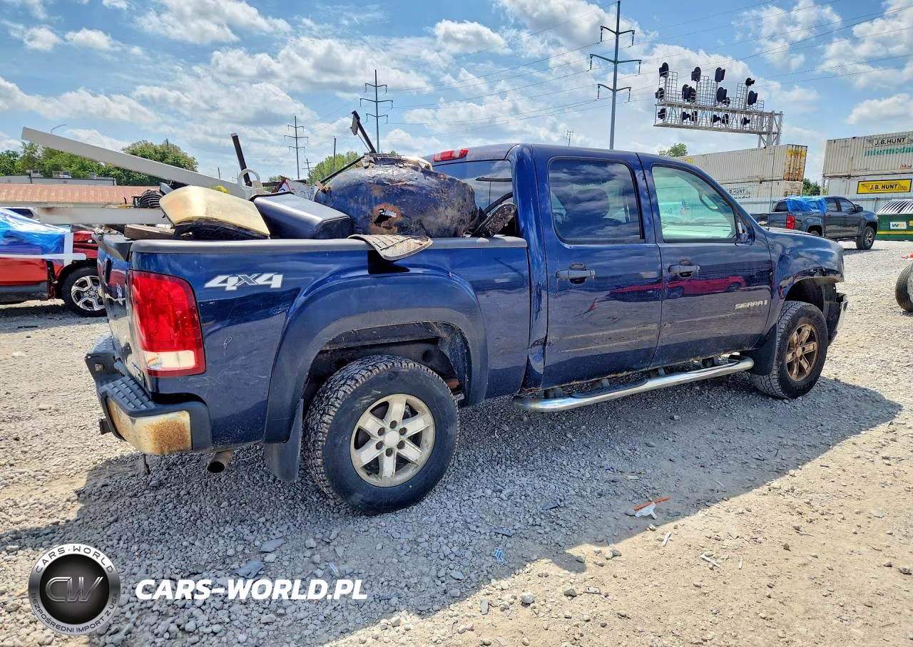 2008 GMC Sierra K1500 VIN:2GTEK13MX81190751 - 3