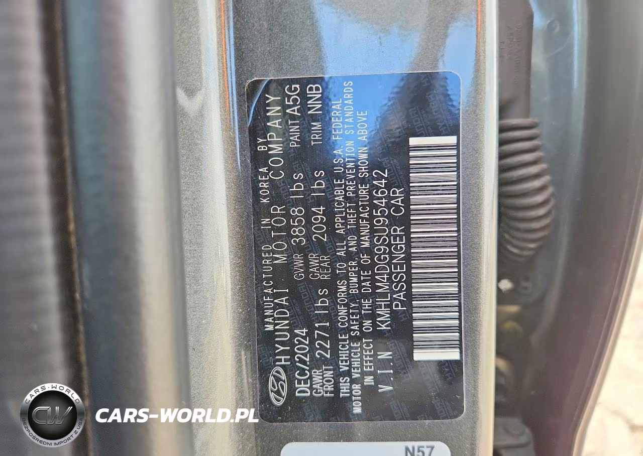 2025 Hyundai Elantra Sel Sport VIN:KMHLM4DG9SU954642 - 12