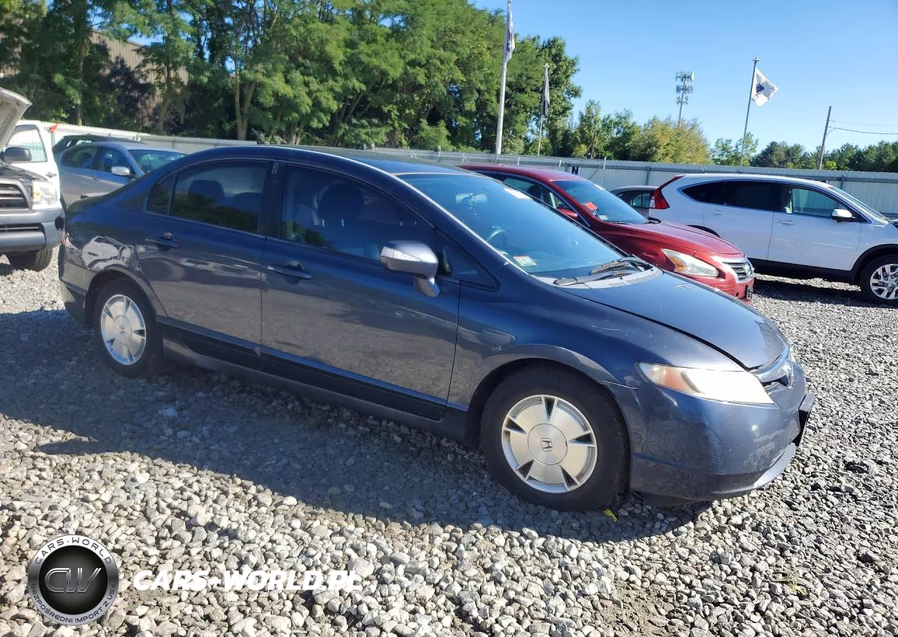2006 Honda Civic Hybrid VIN:JHMFA36296S007476 - 4