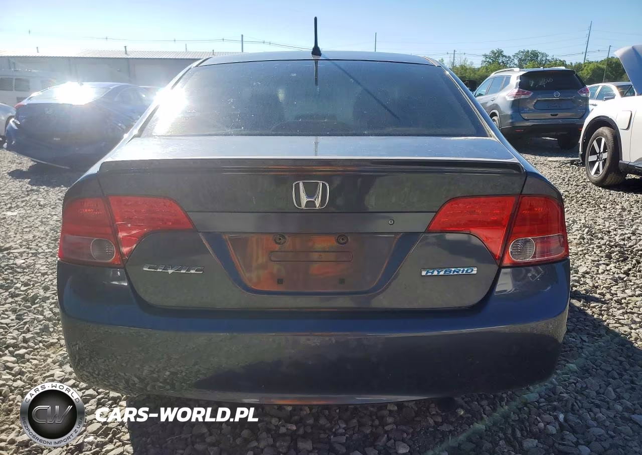 2006 Honda Civic Hybrid VIN:JHMFA36296S007476 - 6