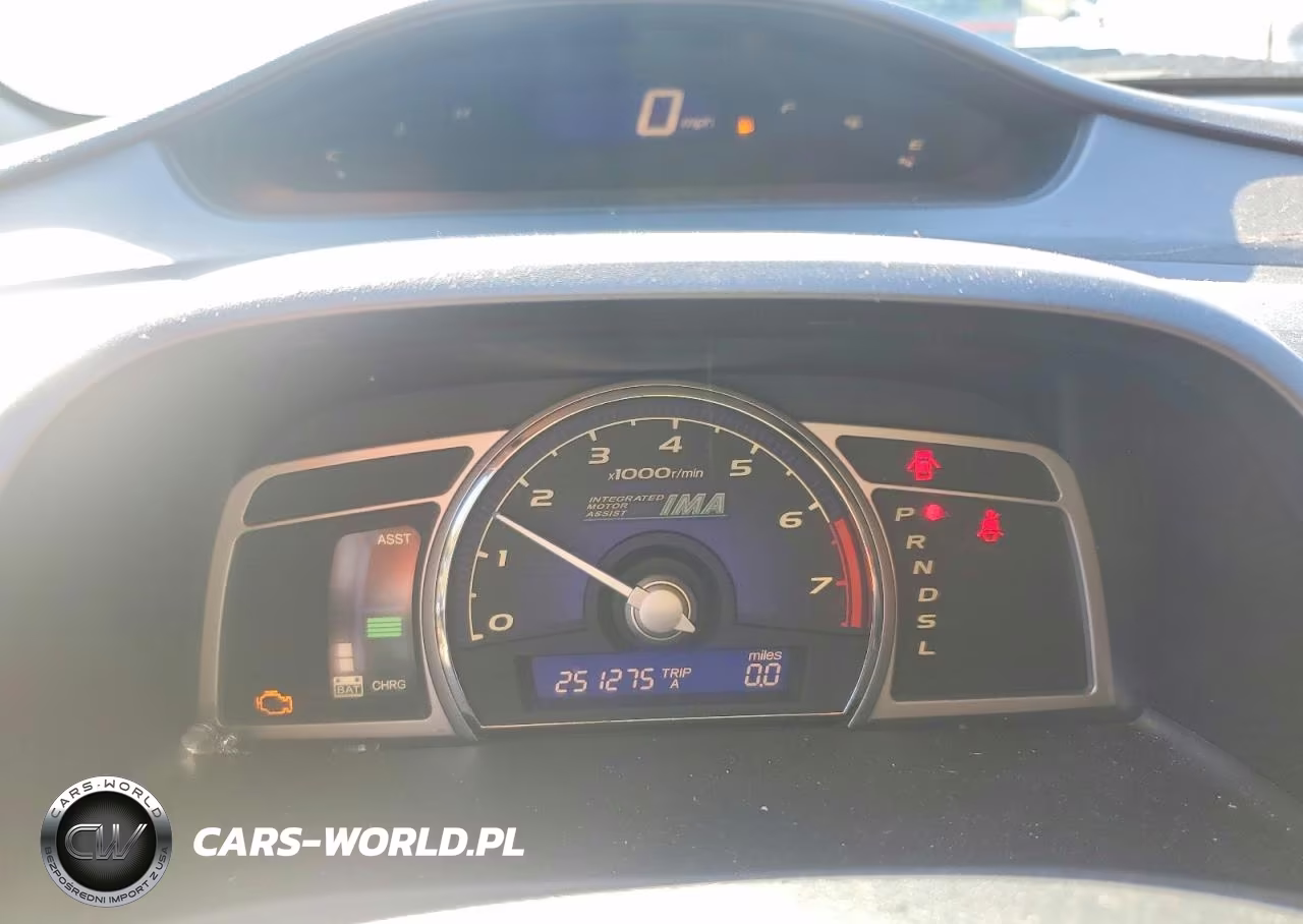 2006 Honda Civic Hybrid VIN:JHMFA36296S007476 - 9