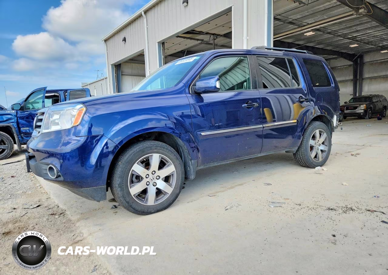 2015 Honda Pilot Touring VIN:5FNYF4H96FB015205 - 1