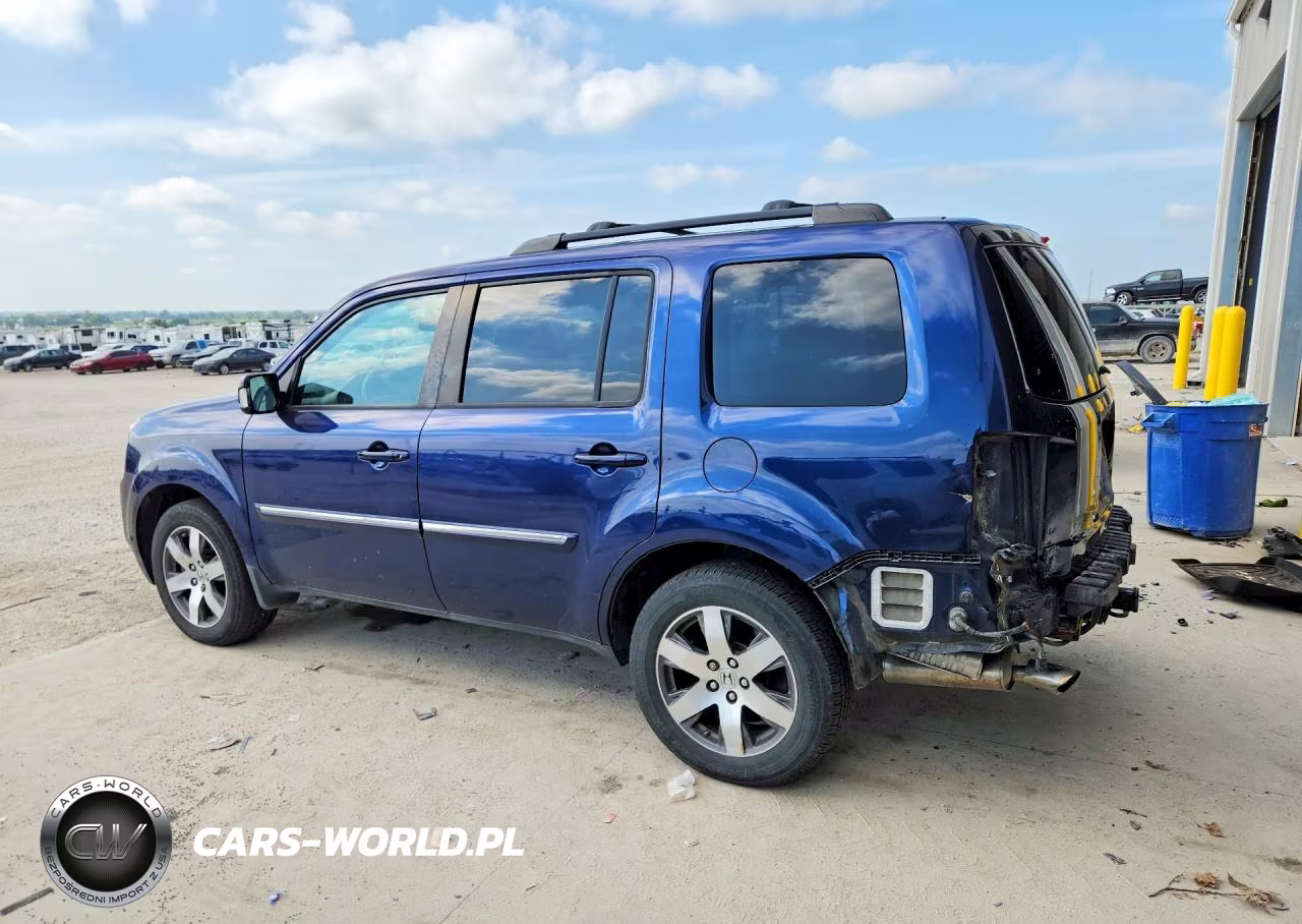 2015 Honda Pilot Touring VIN:5FNYF4H96FB015205 - 2