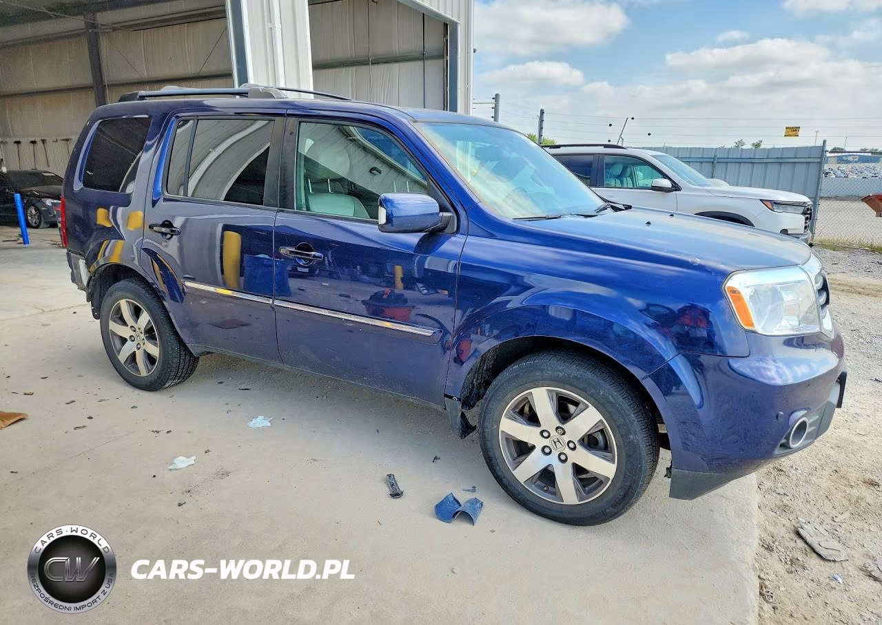 2015 Honda Pilot Touring VIN:5FNYF4H96FB015205 - 4