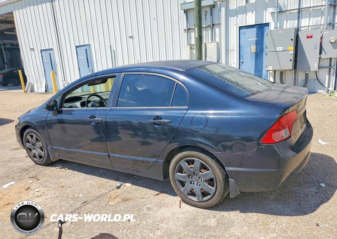 2008 Honda Civic Lx VIN:1HGFA155X8L081022 - 2