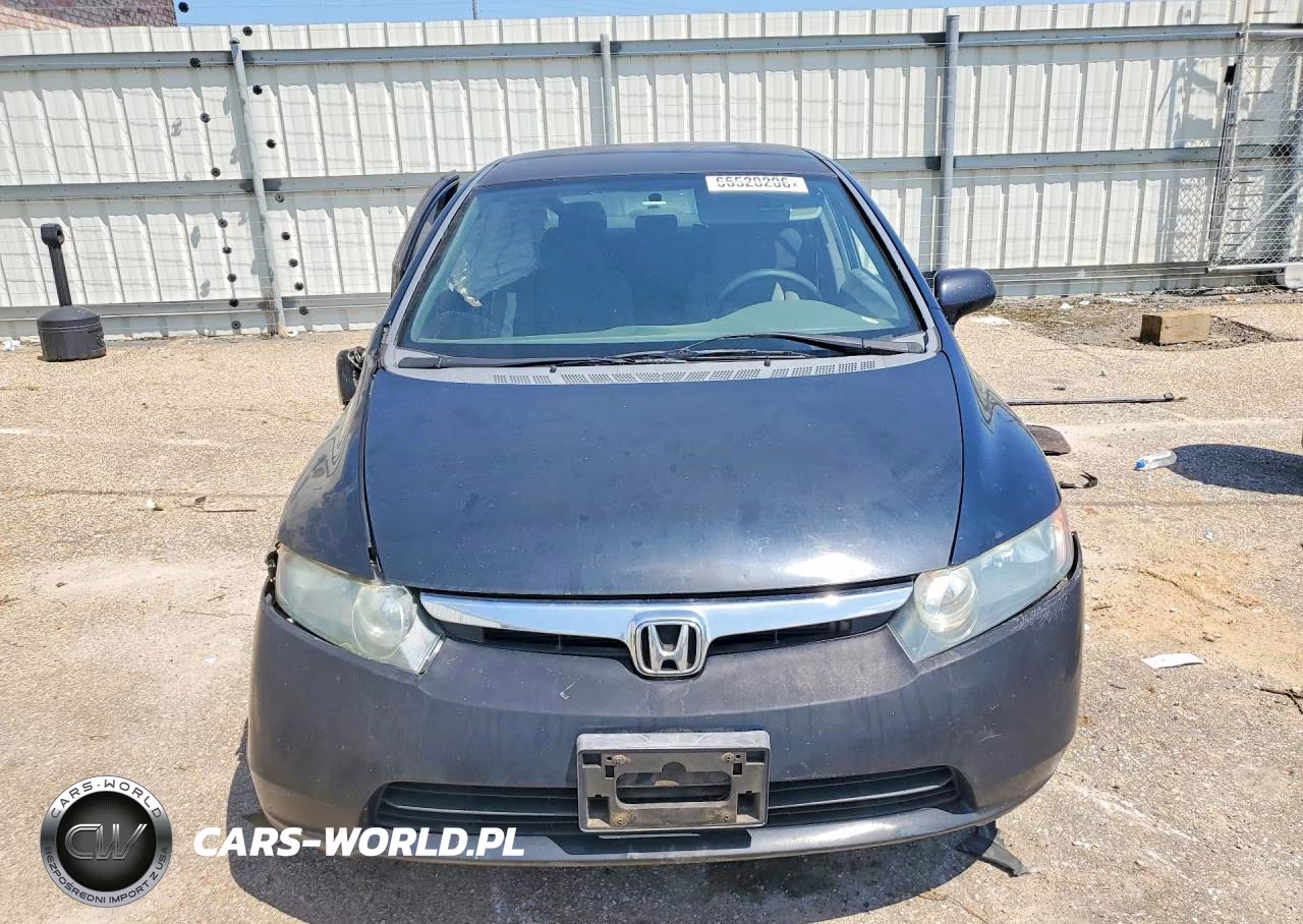 2008 Honda Civic Lx VIN:1HGFA155X8L081022 - 5
