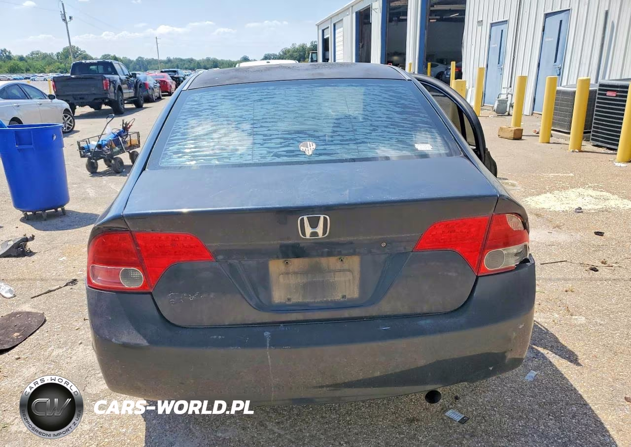 2008 Honda Civic Lx VIN:1HGFA155X8L081022 - 6