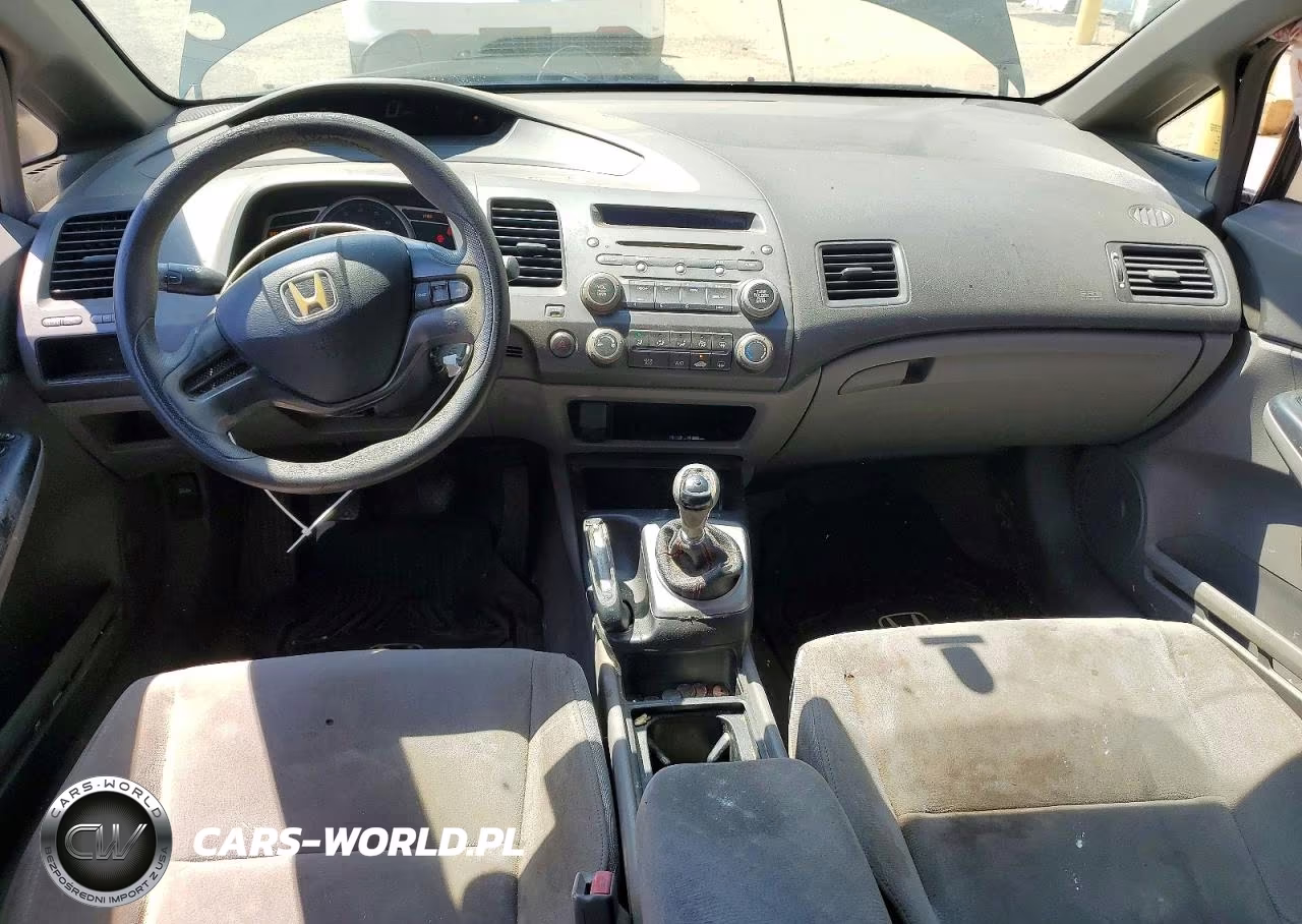 2008 Honda Civic Lx VIN:1HGFA155X8L081022 - 8