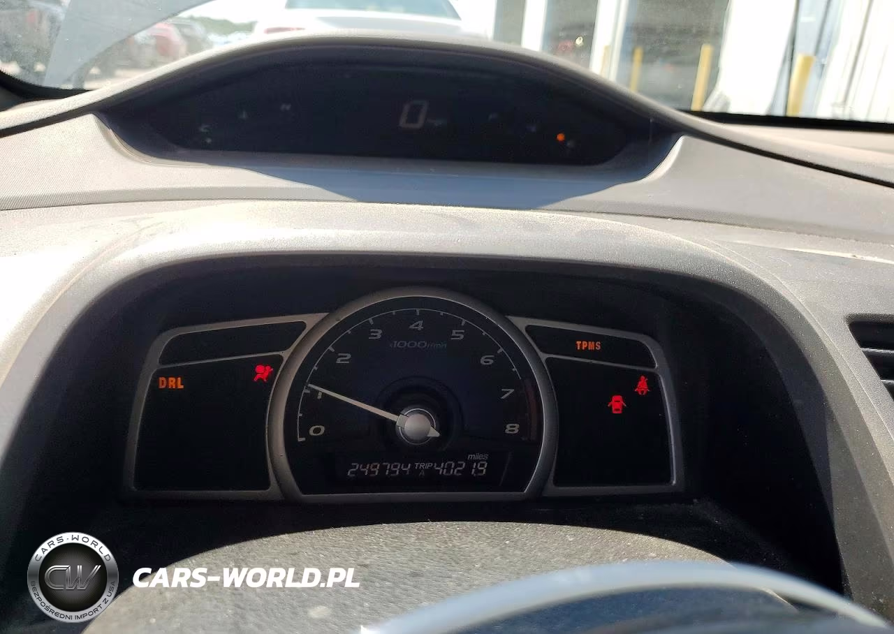 2008 Honda Civic Lx VIN:1HGFA155X8L081022 - 9