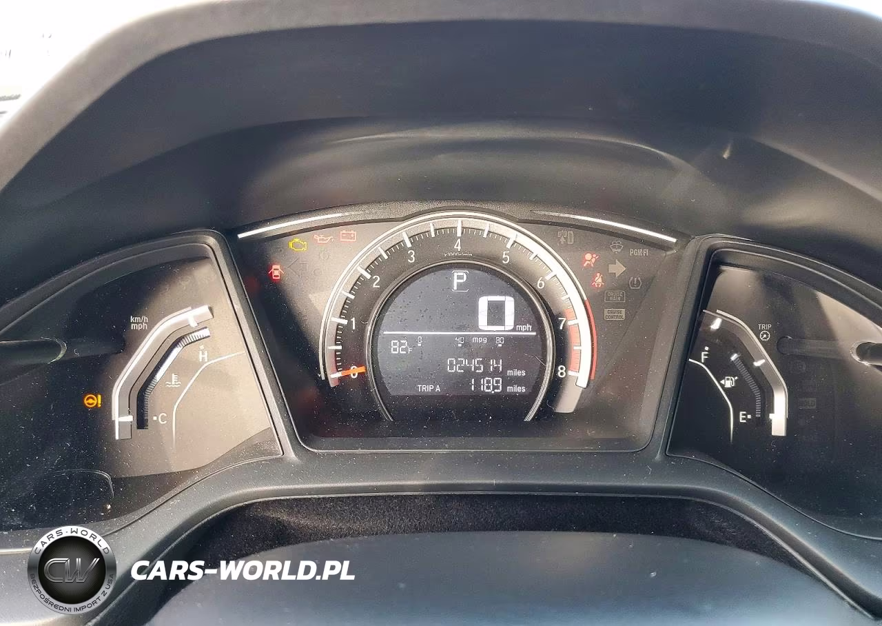2016 Honda Civic Lx VIN:19XFC2F51GE061651 - 9