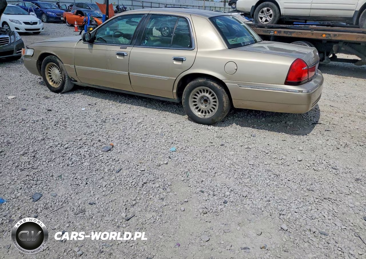 2000 Mercury Grand Marquis Ls VIN:2MEFM75W9YX695837 - 2