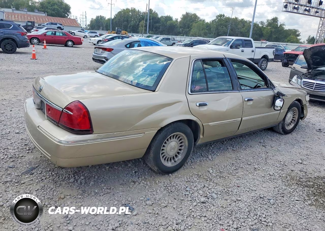 2000 Mercury Grand Marquis Ls VIN:2MEFM75W9YX695837 - 3