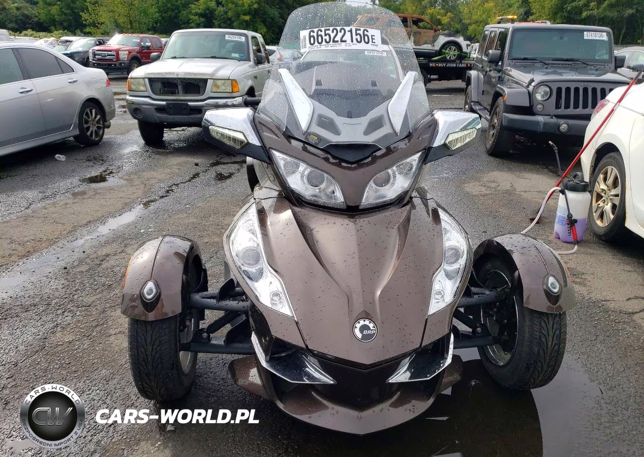 2012 Can-Am Spyder Roadster Rt-Ltd VIN:2BXJBRC13CV001216 - 2