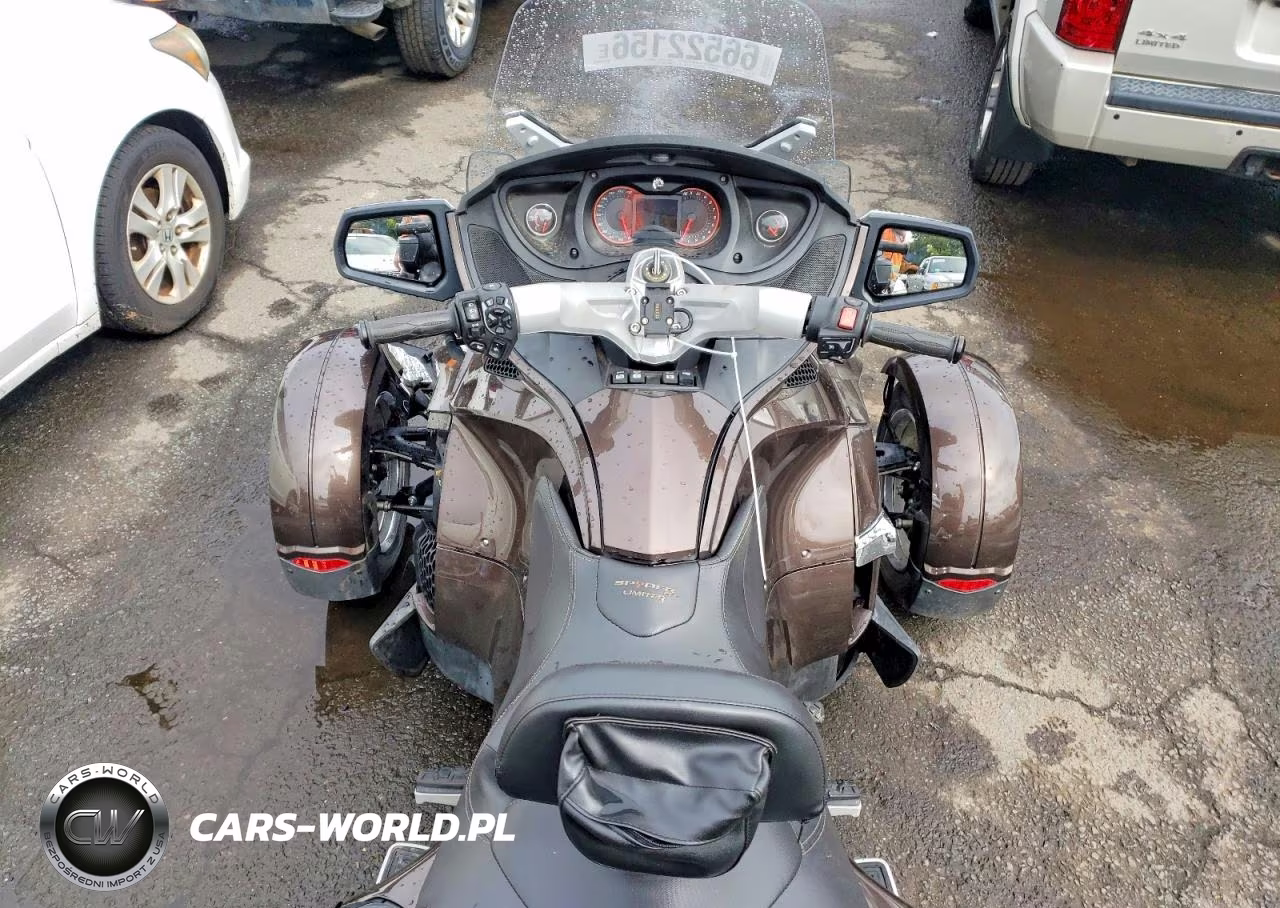 2012 Can-Am Spyder Roadster Rt-Ltd VIN:2BXJBRC13CV001216 - 6