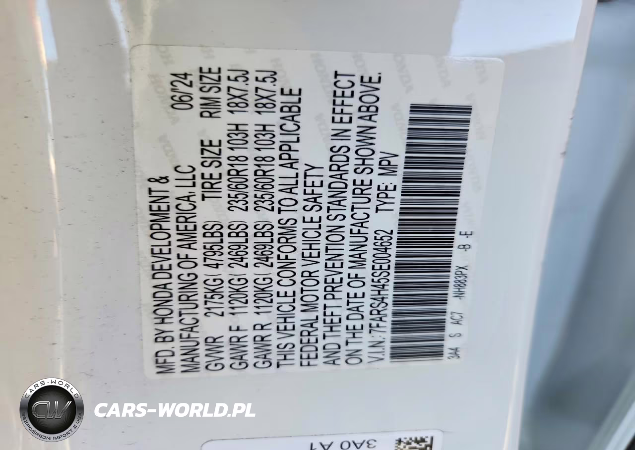 2025 Honda Cr-V Ex VIN:7FARS4H45SE004652 - 13