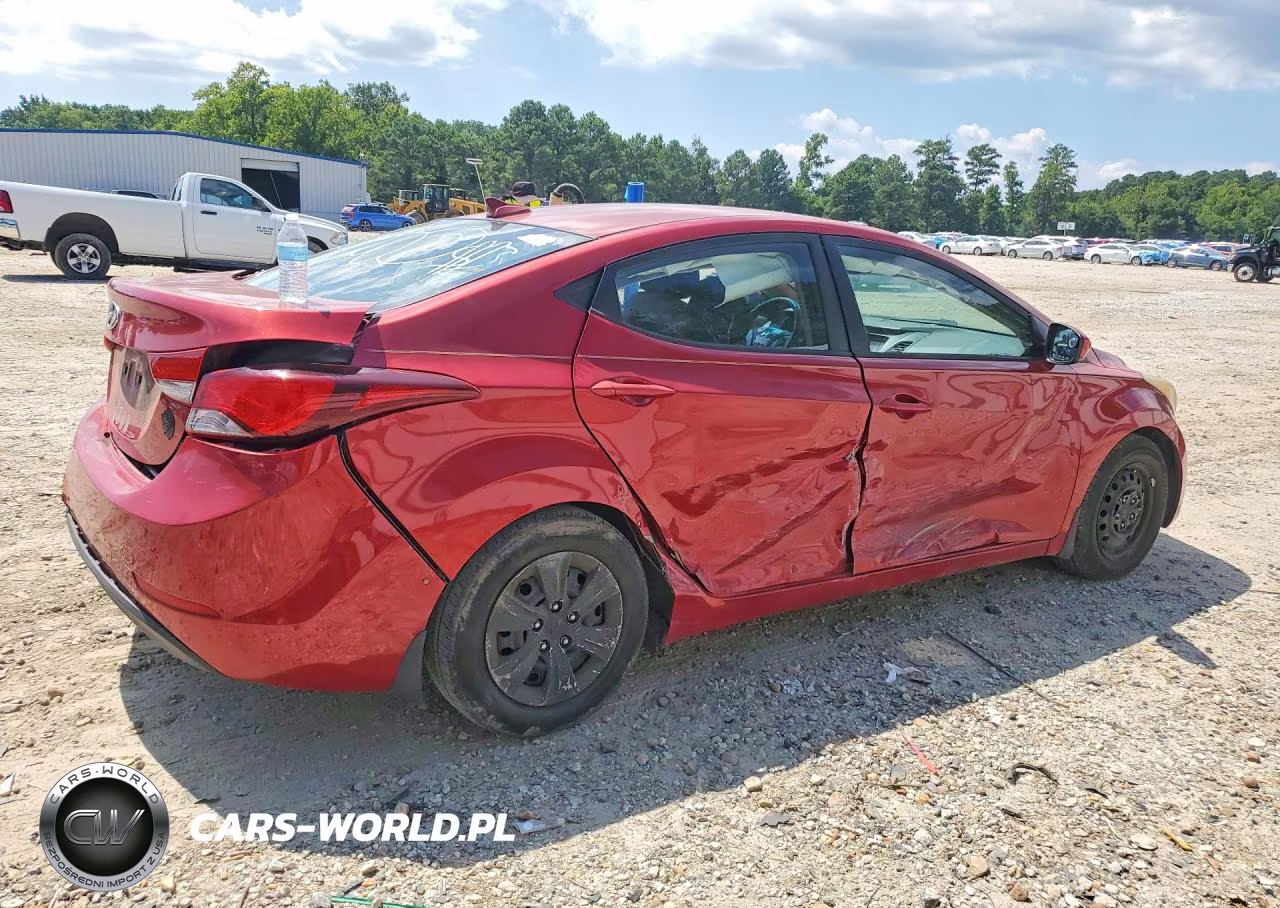 2016 Hyundai Elantra Se VIN:KMHDH4AE0GU623516 - 3