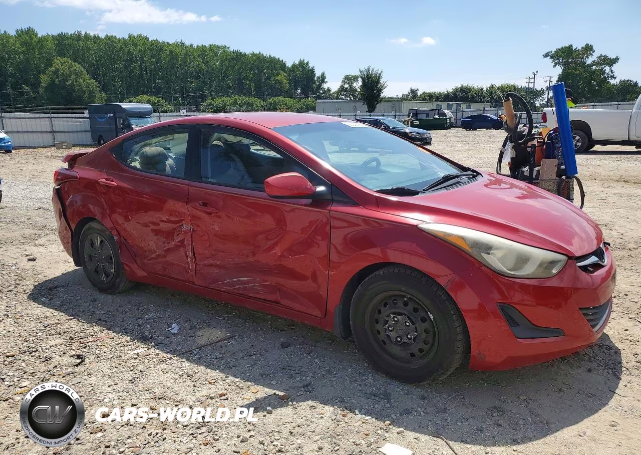 2016 Hyundai Elantra Se VIN:KMHDH4AE0GU623516 - 4