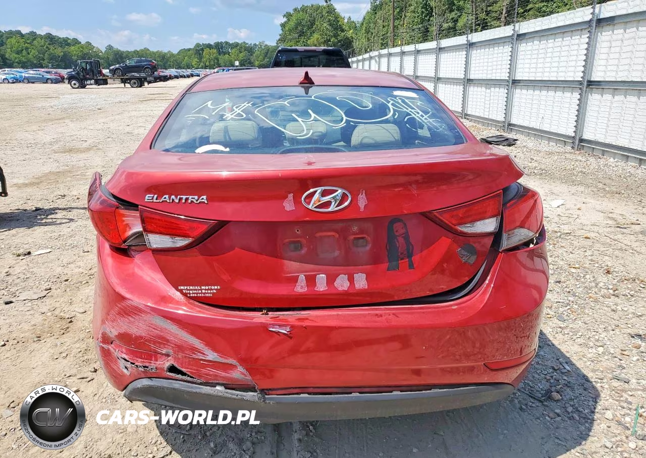 2016 Hyundai Elantra Se VIN:KMHDH4AE0GU623516 - 6