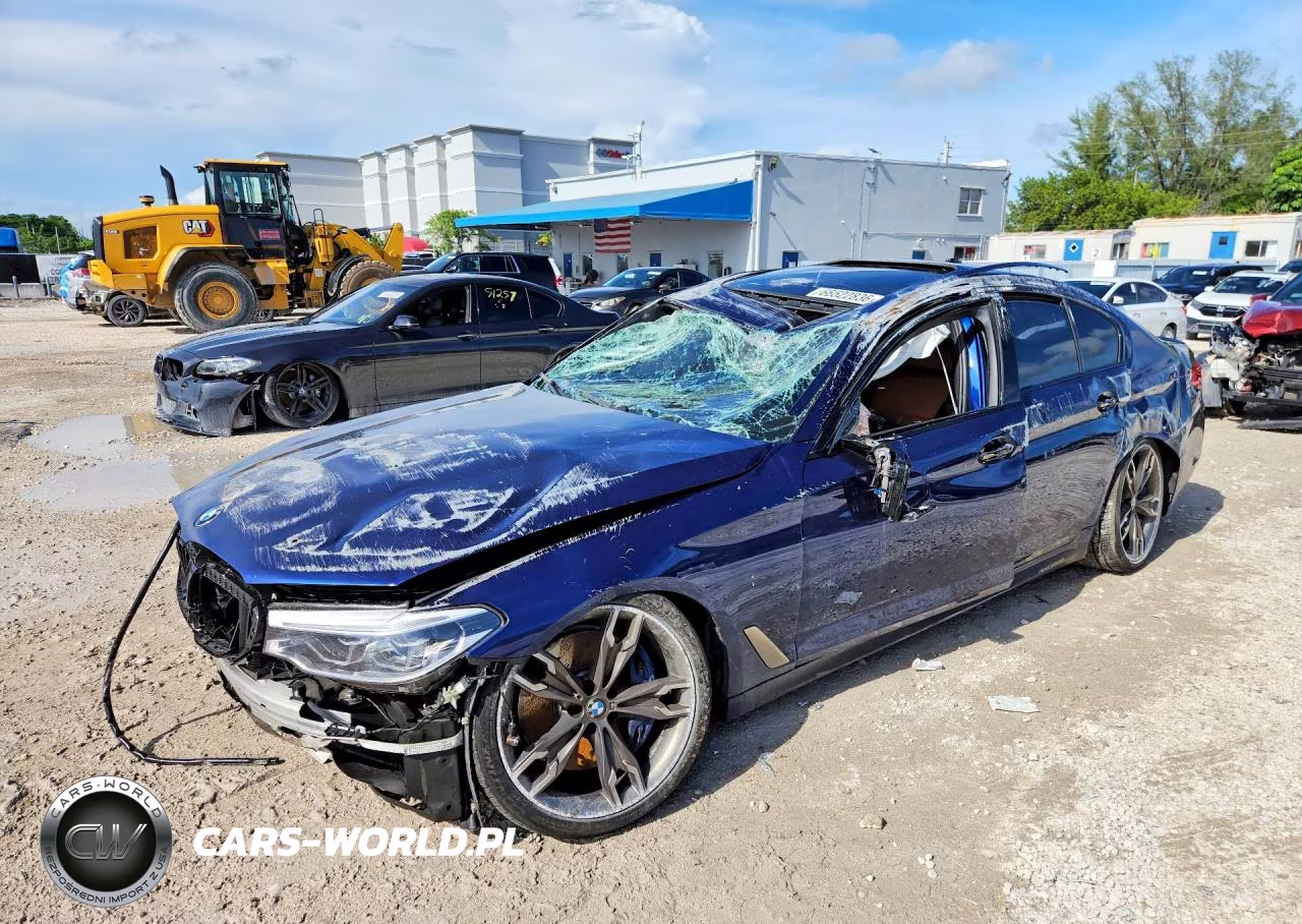 2018 BMW M550Xi VIN:WBAJB9C51JB049351 - 1