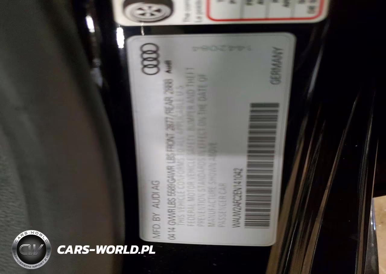 2014 Audi S7 Premium VIN:WAUW2AFC2EN141042 - 12