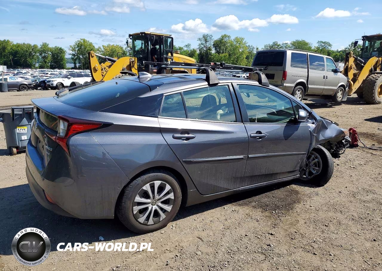 2022 Toyota Prius Xle Awd-E VIN:JTDL9MFU2N3038999 - 3
