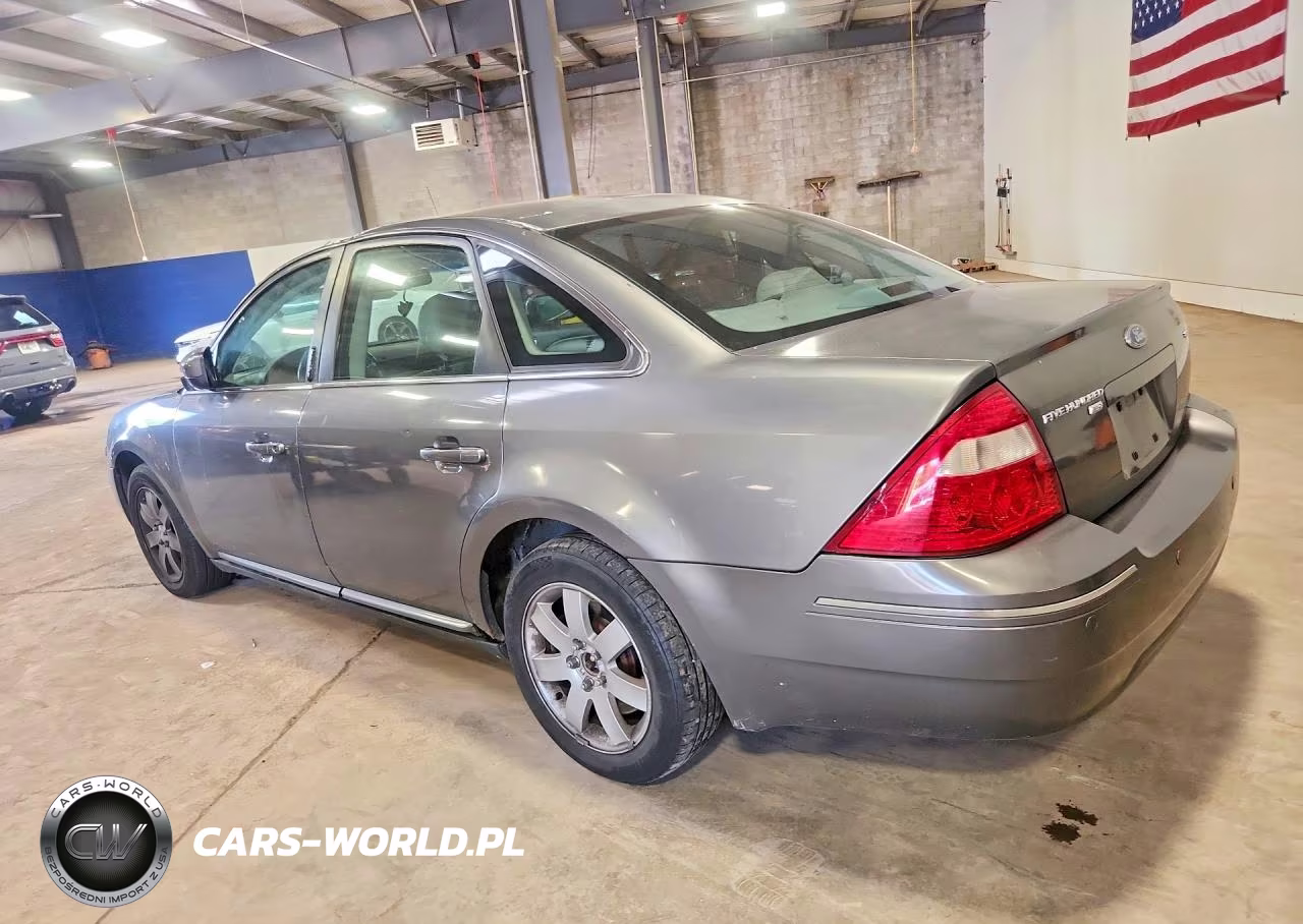 2006 Ford Five Hundred Sel VIN:1FAHP27166G174010 - 2