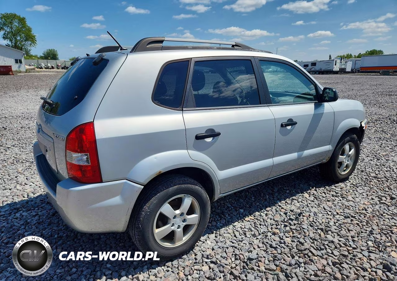 2007 Hyundai Tucson Gls VIN:KM8JM12B57U648106 - 3