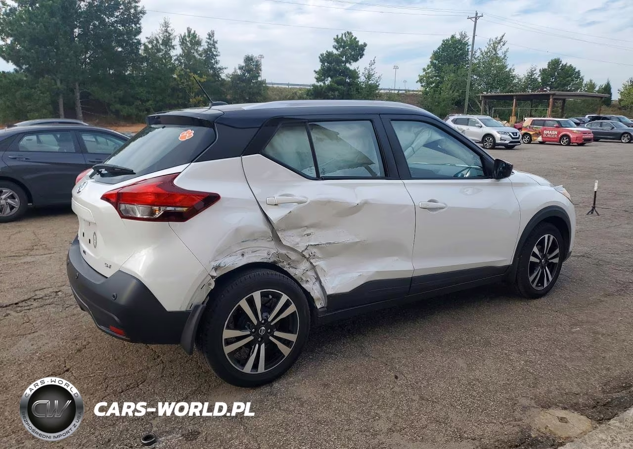 2020 Nissan Kicks Sv VIN:3N1CP5CV0LL580034 - 3