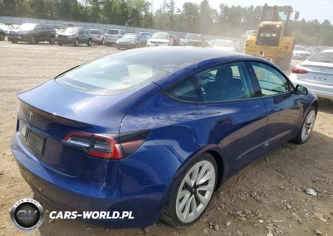 2022 Tesla Model 3 VIN:5YJ3E1EA5NF291125 - 3