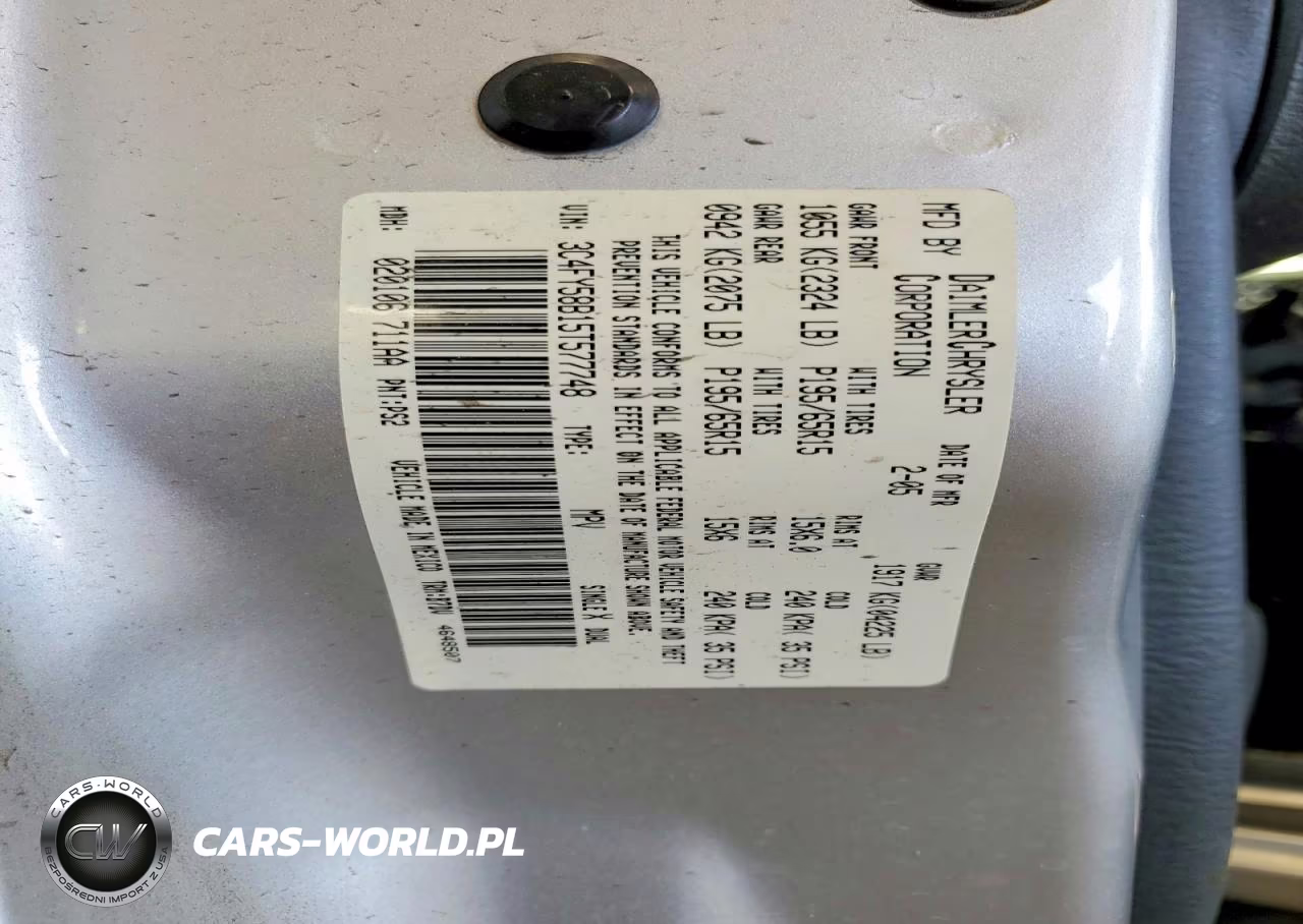 2005 Chrysler Pt Cruiser Touring VIN:3C4FY58B15T577748 - 14