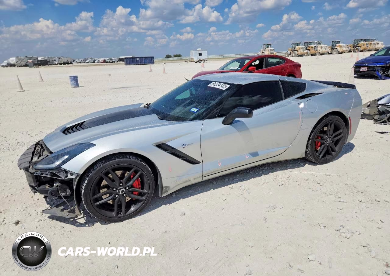 2015 Chevrolet Corvette Stingray Z51 3Lt VIN:1G1YM2D70F5109508 - 1