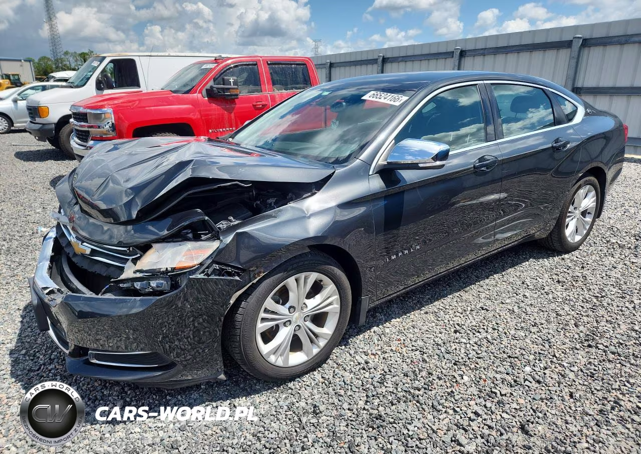 2014 Chevrolet Impala Lt VIN:1G1115SL7EU133627 - 1