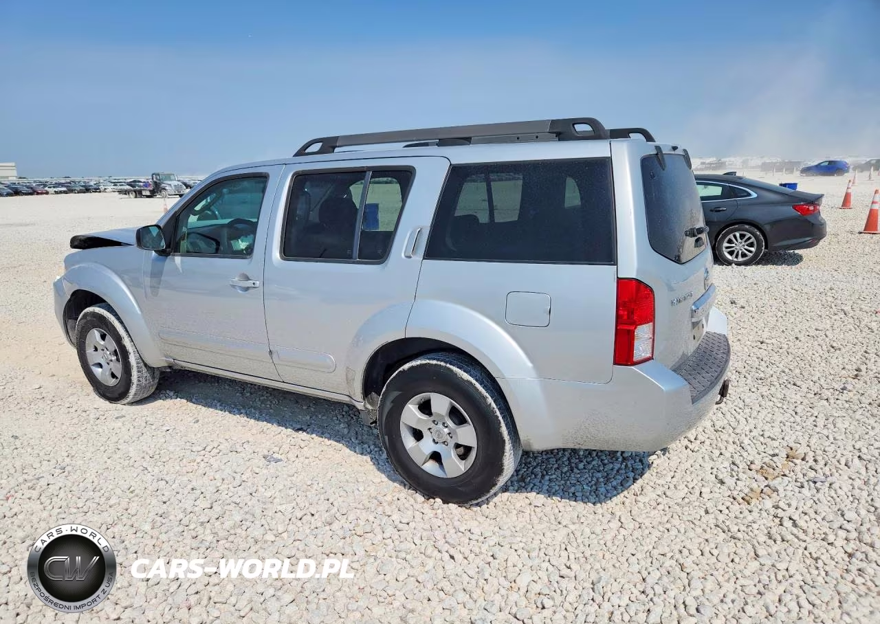 2008 Nissan Pathfinder S VIN:5N1AR18U98C643640 - 2