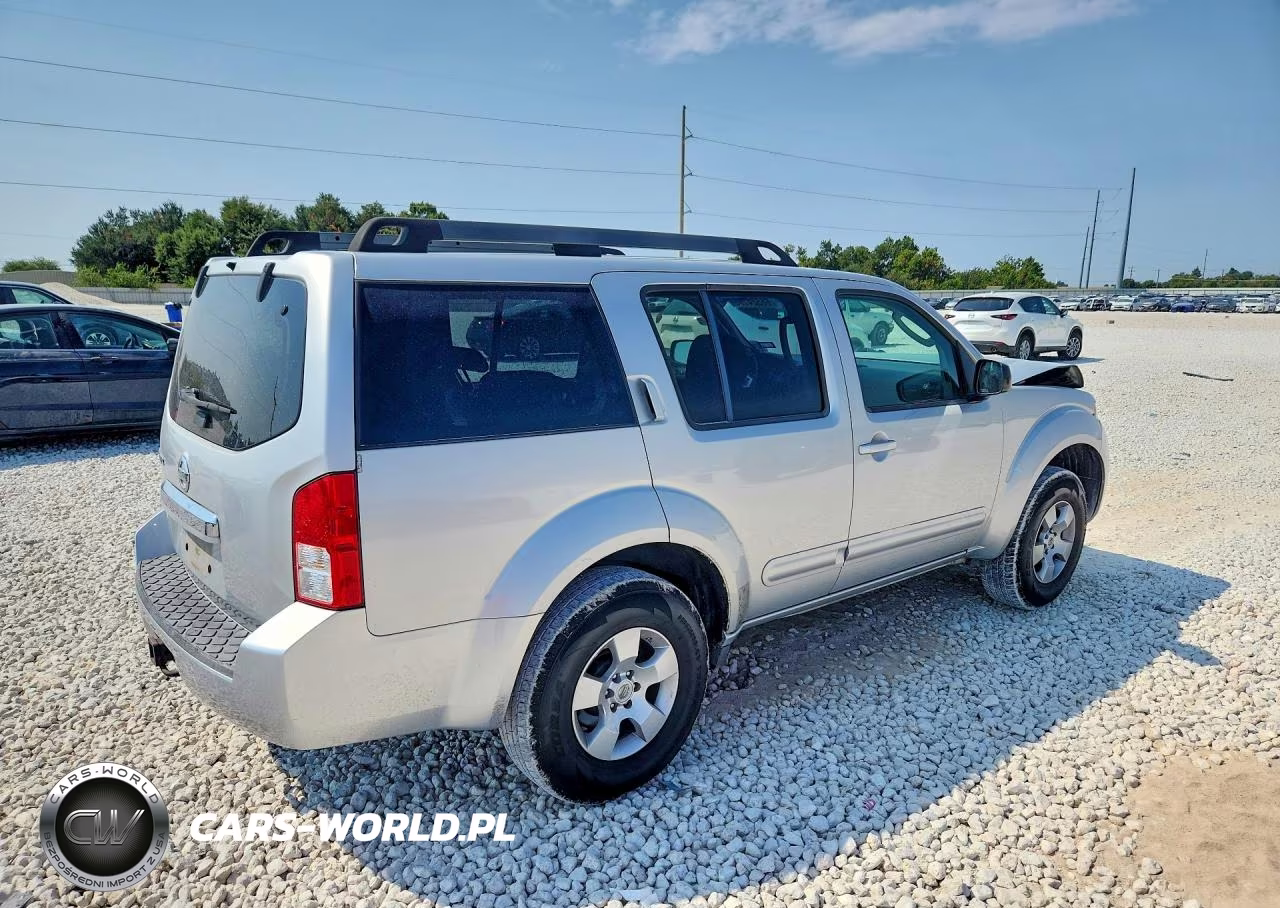 2008 Nissan Pathfinder S VIN:5N1AR18U98C643640 - 3