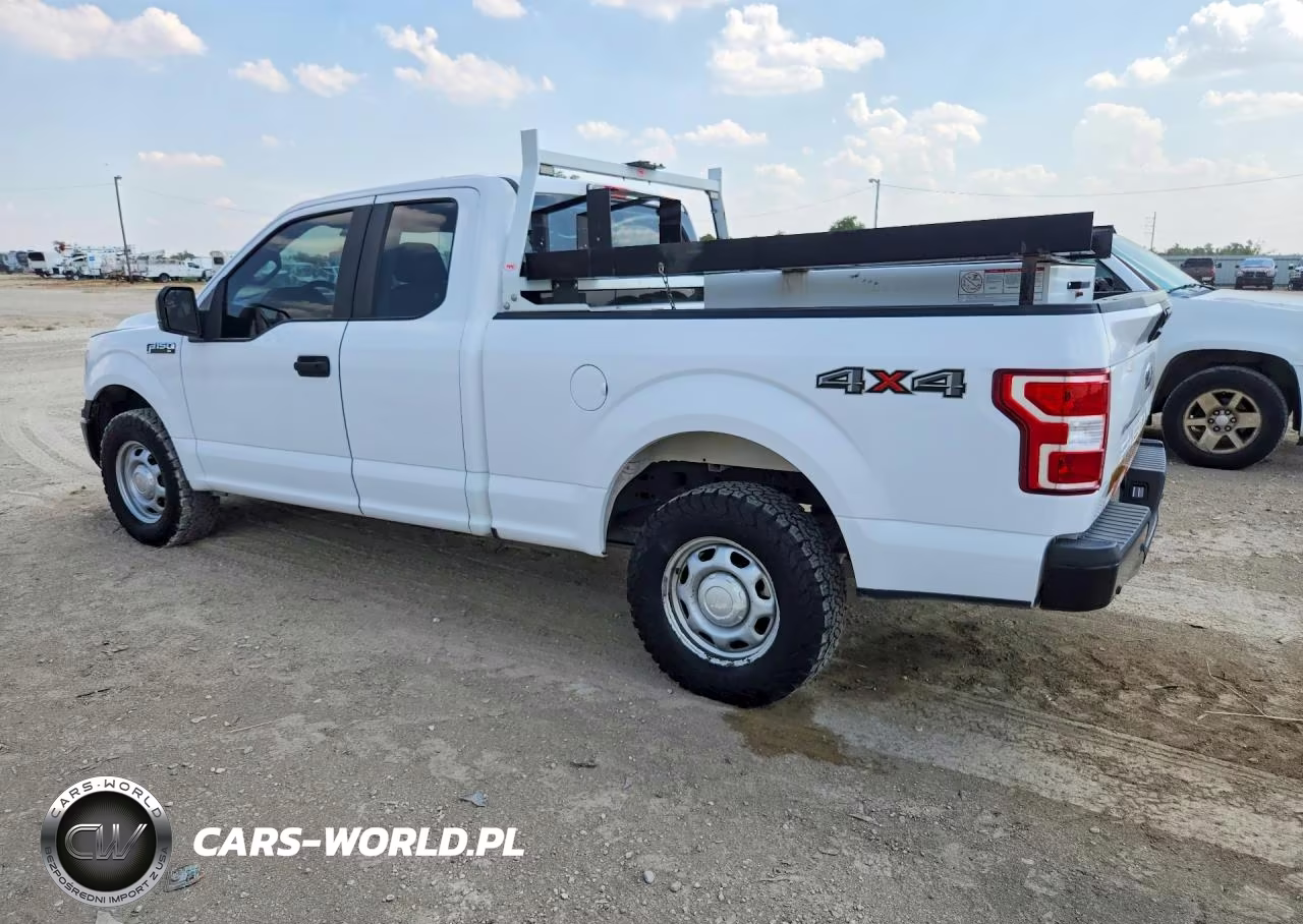 2019 Ford F150 Super Cab VIN:1FTFX1E58KKE18183 - 2