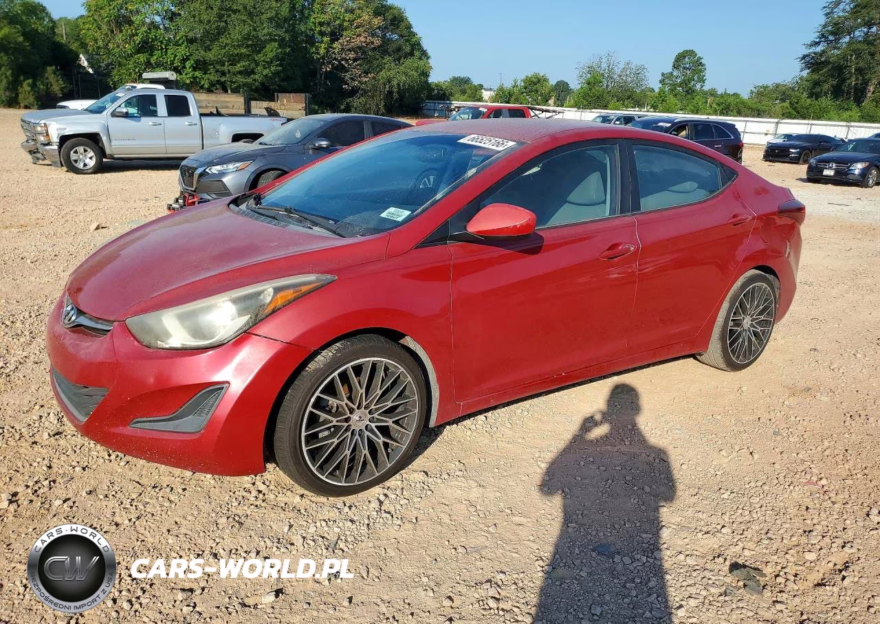 2014 Hyundai Elantra Se VIN:KMHDH4AE7EU162408 - 1