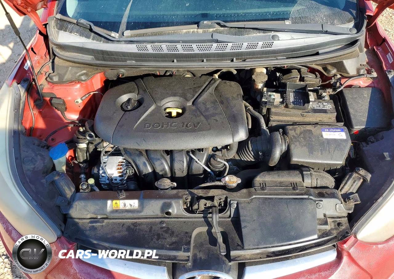 2014 Hyundai Elantra Se VIN:KMHDH4AE7EU162408 - 11