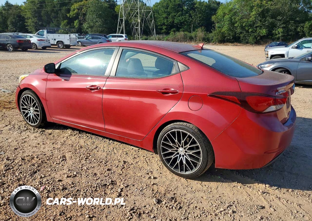 2014 Hyundai Elantra Se VIN:KMHDH4AE7EU162408 - 2